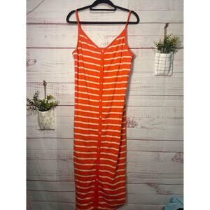 Aerie Stripe Midi Dress | XXL
